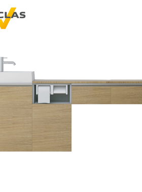 TOCLAS托客乐思日式卫浴边柜浴室收纳侧柜厕所洗手卫生间储物边柜