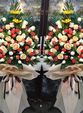 佛山禅城区东方广场创意产业园石湾新·DNA张槎开业花篮庆典乔迁