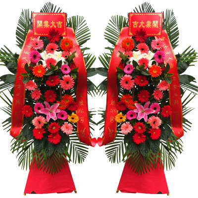 南京六合区凤南创业街玉桥商圈龙袍镇横梁镇开业花篮庆典乔迁