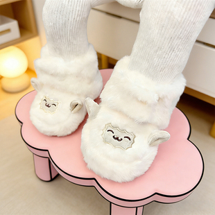 6到12个月0到6个月新生幼儿棉鞋 学步鞋 子小月龄冬婴儿棉鞋 宝宝鞋