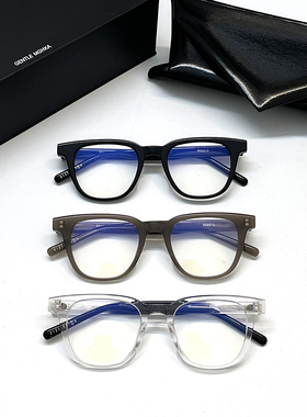 GM马吉拉款MM010防蓝光眼镜架男女通用方框板材护眼透明眼镜框