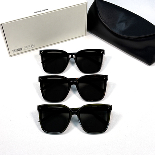 HER 简约方框太阳镜男女通用大框显廋脸防紫外线墨镜 NEW GENTLE