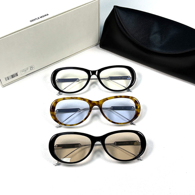 GM新款MM215大框素颜纯钛眼镜架男女复古板材防蓝光太阳镜墨镜