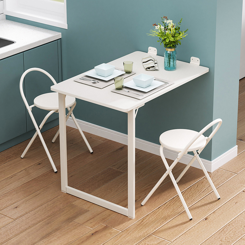 折叠桌挂墙式餐桌隐形壁挂桌子墙上书桌电脑桌小户型多功能吃饭桌