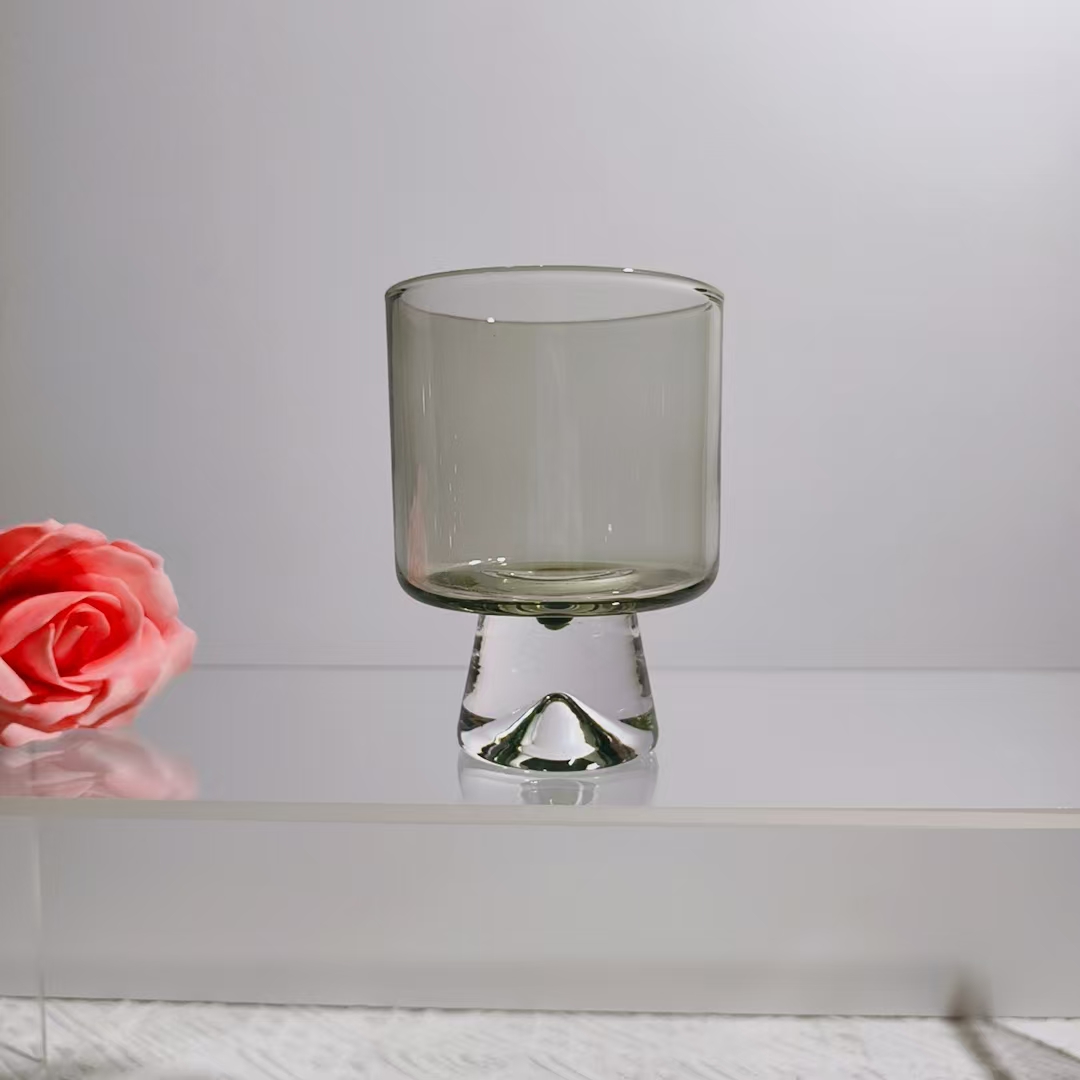 轻奢酒具酒柜摆件渐变烟灰威士忌