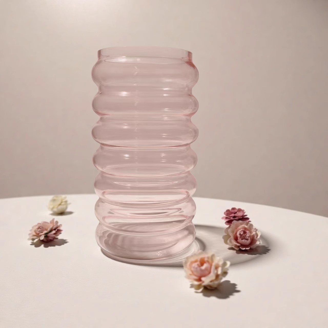 现代宜家简约创意玻璃花瓶摆件