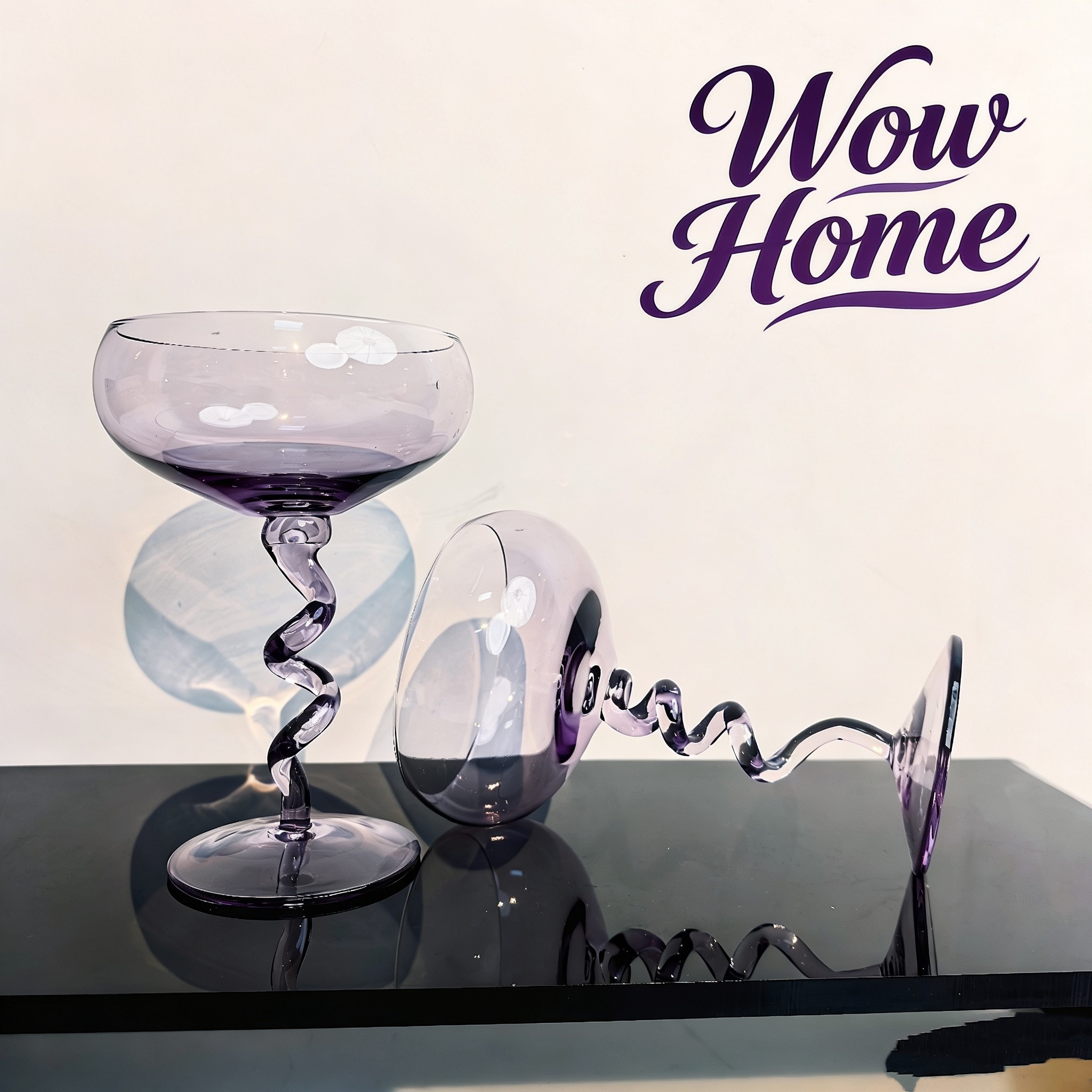 【可尔】2只法式个性螺旋纹设计鸡尾酒杯甜品碗高级感送礼聚会约,餐饮具,葡萄酒/红酒杯,淘宝优惠券,粉丝福利购,淘宝优惠卷