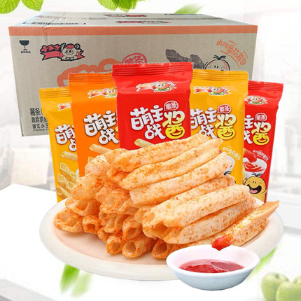 3月小王子萌主战酱薯条蘸酱原味含番茄酱包儿童零食小吃膨化食品