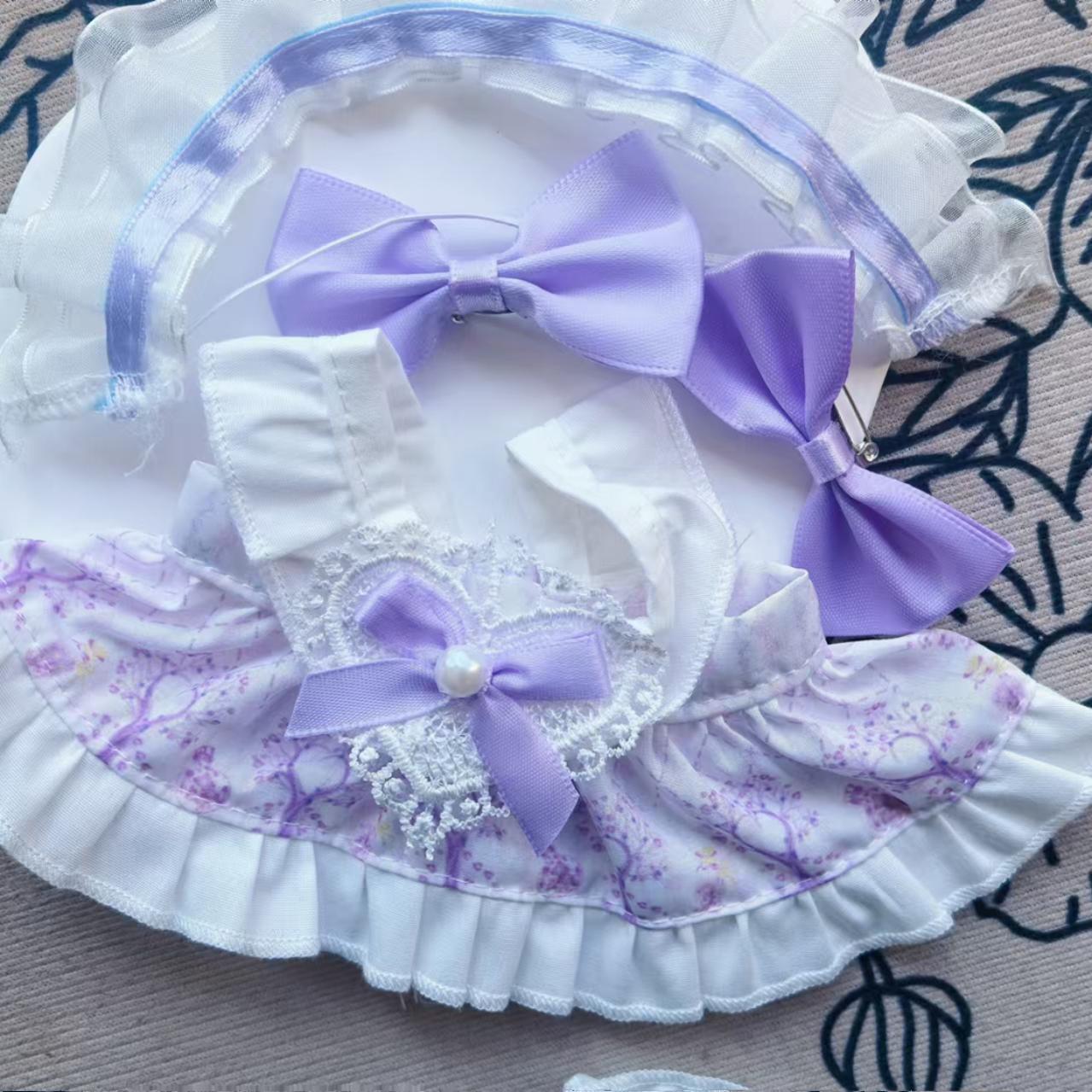 新款现货邦尼兔32cm手作娃衣着替裙子小红书同款高颜值娃衣