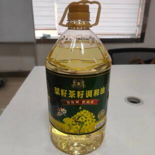 食用植物调和油山茶菜籽调和油纯正农家