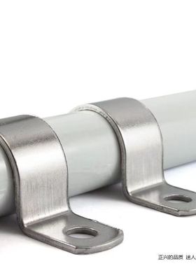 304不锈钢加厚骑马卡管卡抱箍ppr水管配件圆管u型卡扣墙上固定器