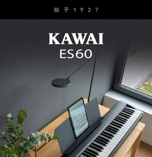 【合运乐器】kawai卡瓦依ES60电钢琴便携入门88键重锤数码智能