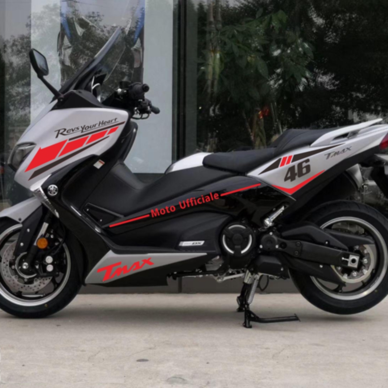 TMAX530贴纸拉花车贴版花贴花