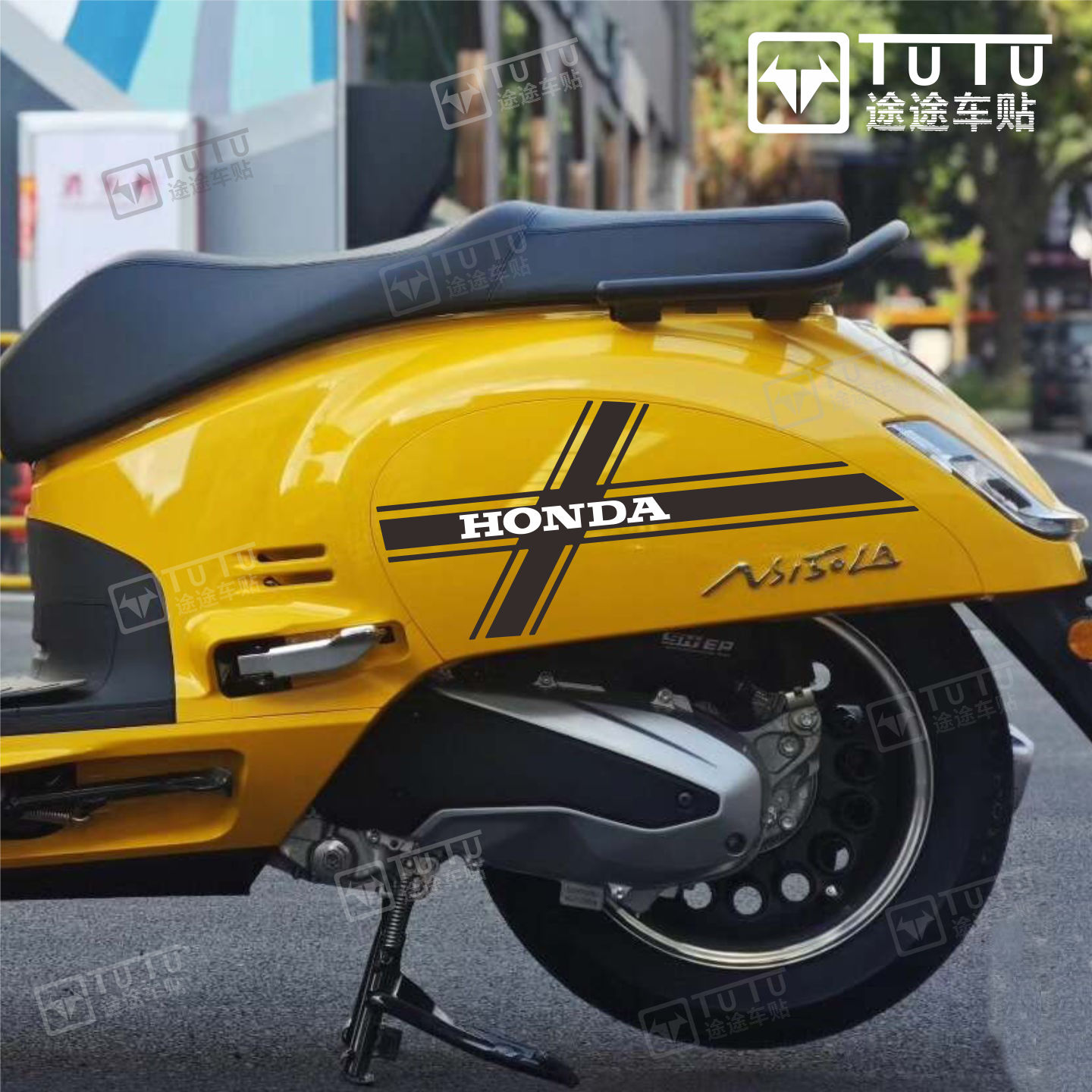 适用于本田NS150LA贴纸拉花车贴
