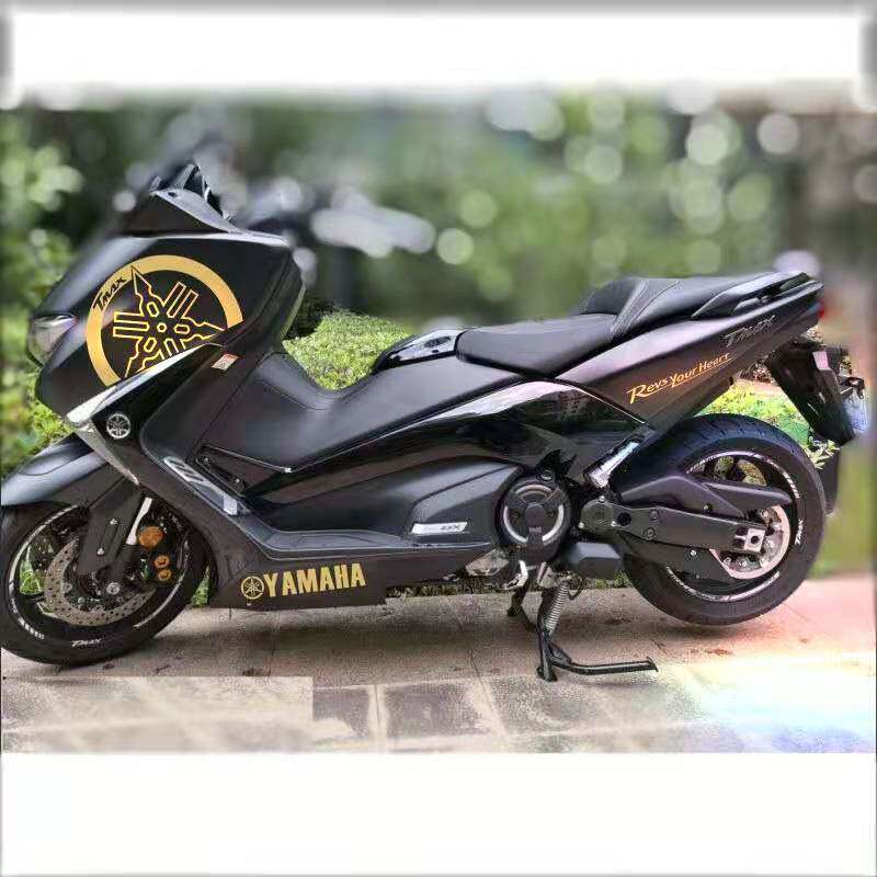 适用于雅马哈tmax530贴纸个性车贴防水车身贴花装饰 创意防水拉花