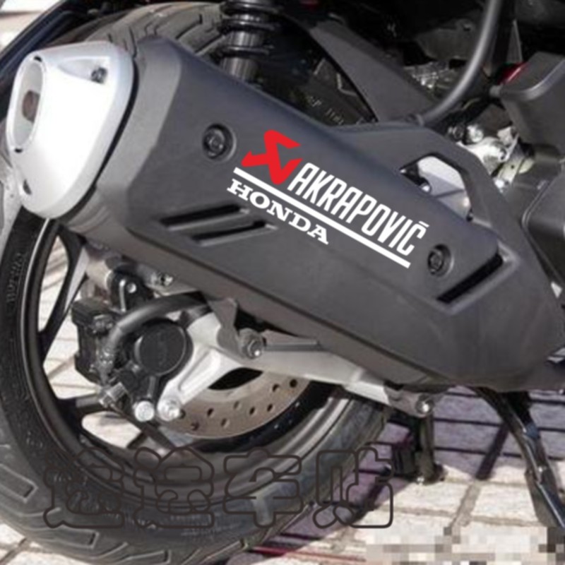 个性车贴装饰适用于本田pcx160/150贴纸创意排气贴车身贴防水拉花