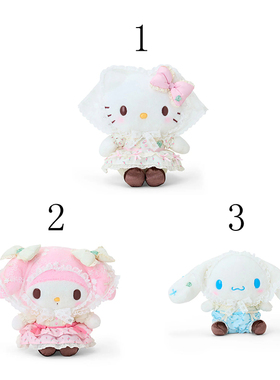 2026年2月份Hello Kitty 森林风格系列毛公仔--3款