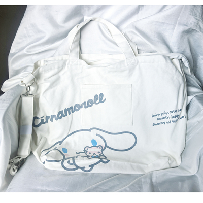 特价发售2017年Cinnamoroll 箱包系列精美两用帆布大斜挎包