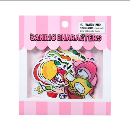 2026年1月份Hello Kitty/Sanrio 水果系列包装贴纸