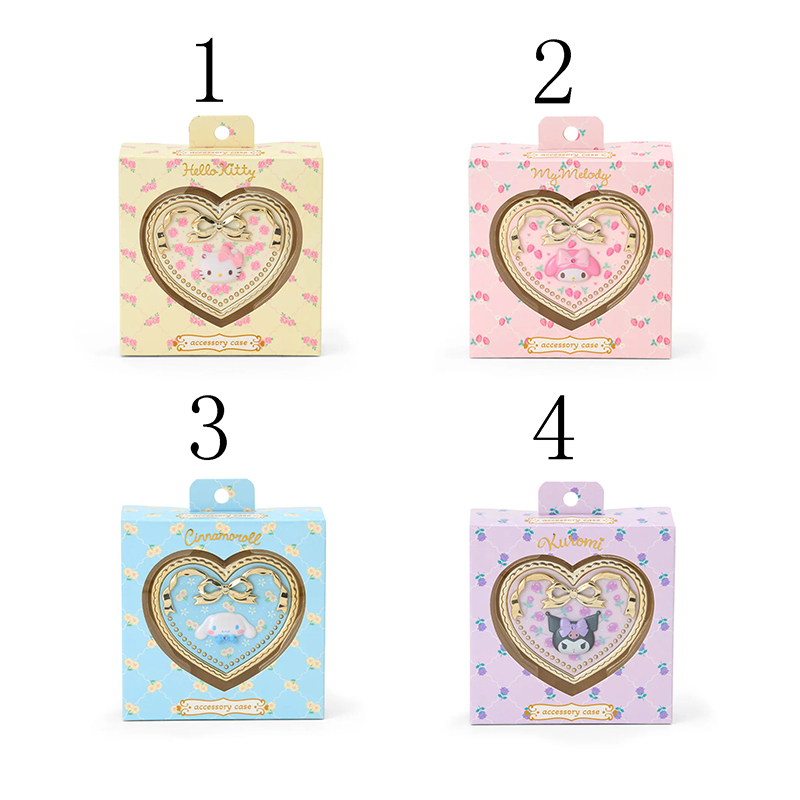 2025年11月份Hello Kitty/Sanrio 心形饰物盒连镜--4款