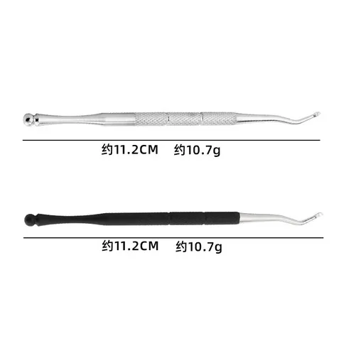 翘甲修甲矫正器双头剔甲器不锈钢污垢现货甲沟工具嵌甲清洁