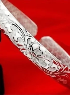 手镯女首饰品925纯银时尚手环欧美巧兰轩繁花开口镀工厂韩国