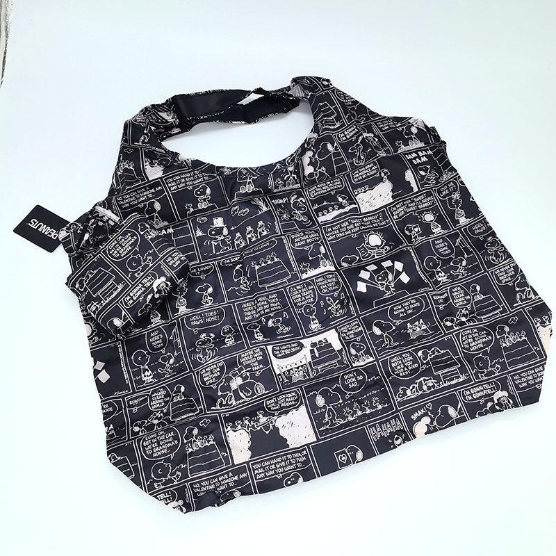 日本正品经典动漫史努比小巧轻便折叠随身包休闲单肩包旅行背包