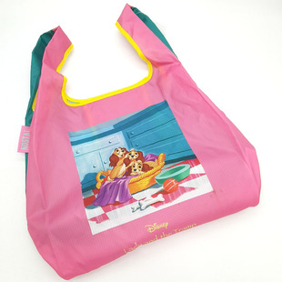 日本正品小姐与流浪汉马卡龙折叠随身轻便购物包休闲拎包挽包挂包