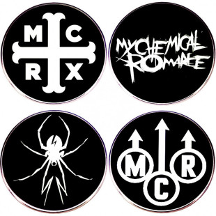 另类罗曼史别针徽章 Chemical Romance我 化学浪漫胸针我