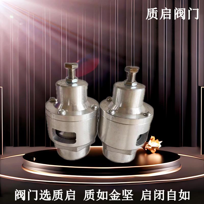 泉州质启A27TW-2Q三叶罗茨鼓风机安全泄压阀SVF-15 25 32 40-100
