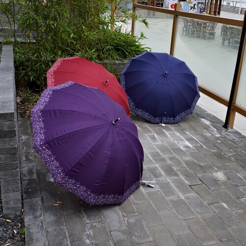出口日本的品质12骨和风樱花雨伞