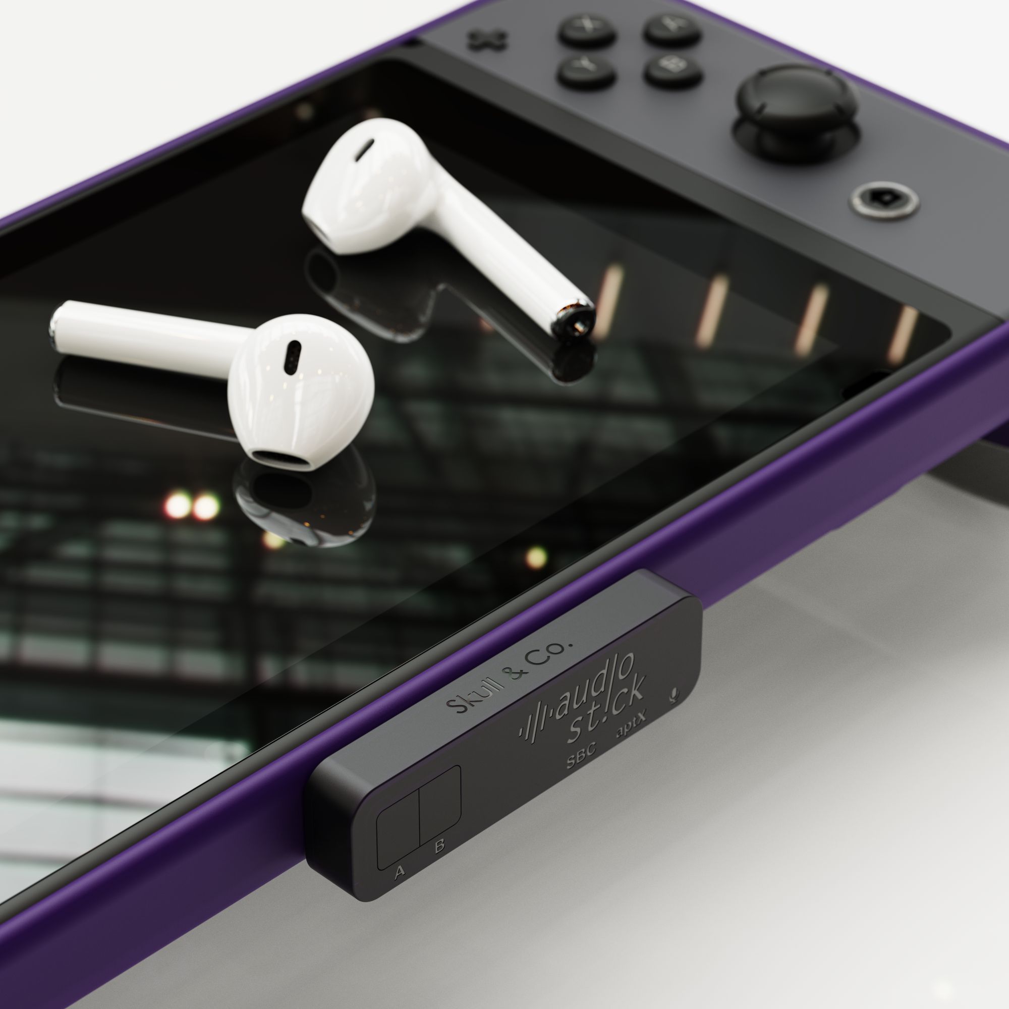 3Skull & Co.蓝牙耳机音频适配器AudioStick 适用NS/Lite/PS4/5/PC