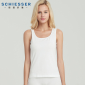 背心女 跨栏打底 德国舒雅内衣女士背心2件装 20034V舒美棉纯棉修身
