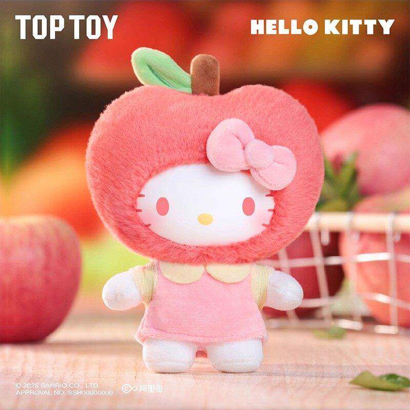 正版TOPTOY凯蒂猫HelloKitty果香乐园盲盒毛绒挂件玩偶娃手办礼物