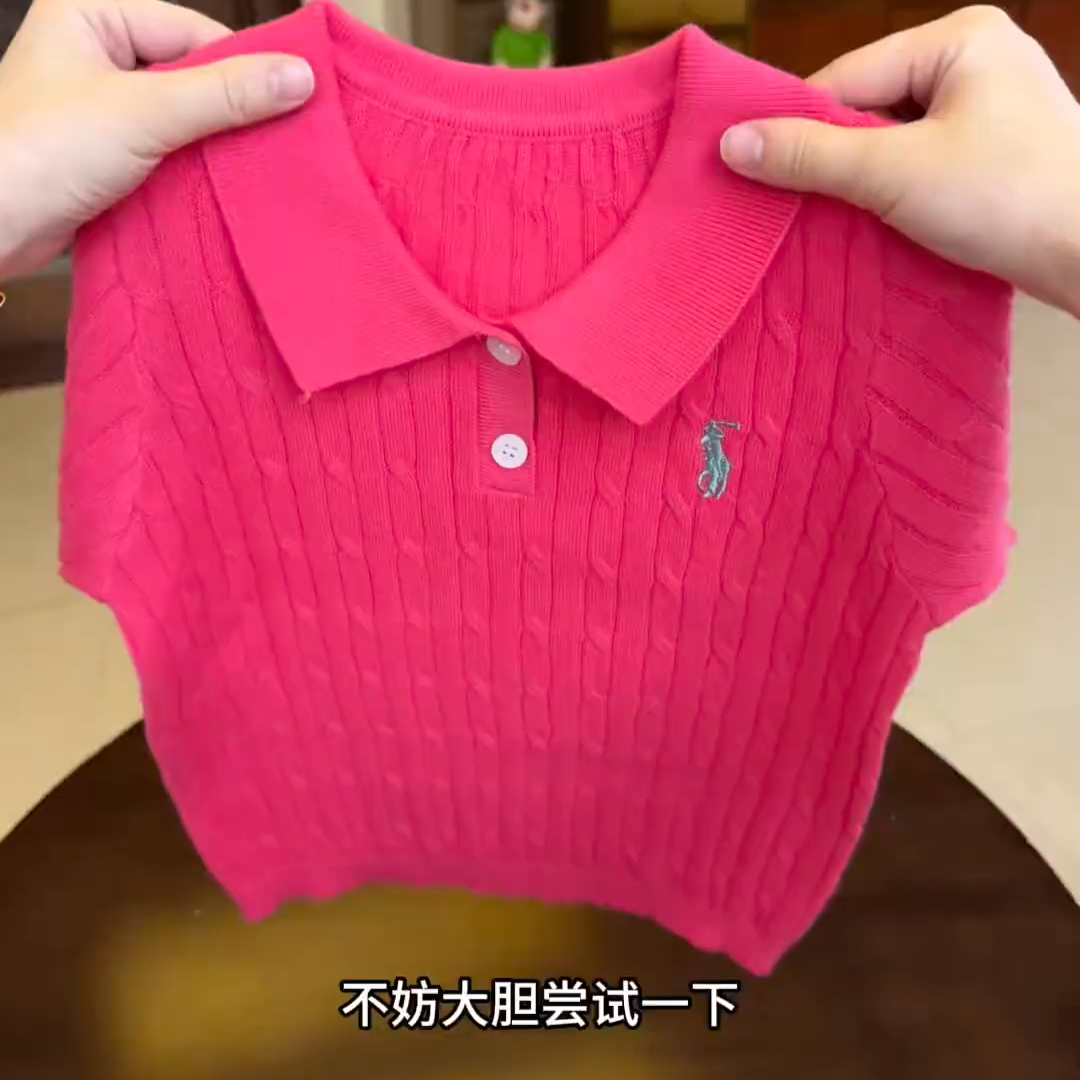女童学院风短袖polo衫绣花上衣新款女宝冰丝薄款洋气宝宝针织T恤