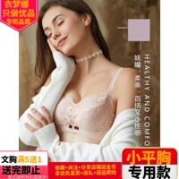 4CM超厚拒绝扁平胸聚拢显大A变B调整收副文胸四排小A杯莫代尔内衣