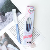 修理眉形不伤肤 KAI贝印修眉刀 刮眉刀带防护套 单把单支无盒