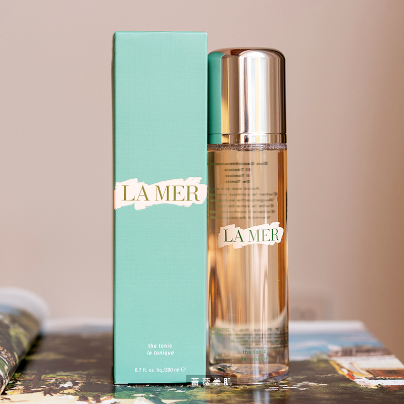 LAMER海蓝之谜焕肤水醒肤水粉水磁解水200ml 保湿抗氧化减少油脂
