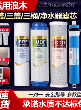 适用浪木净水器滤芯RO50/50S/50D1/185A/185E/185S/185X/50E-7S纯