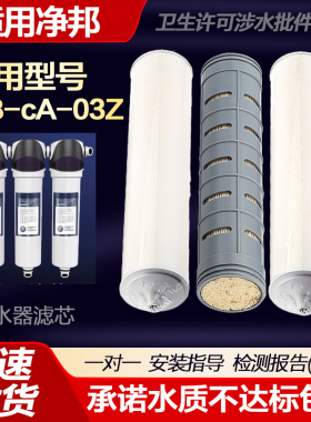 适用净邦净水器滤芯GB-cA-03Z分饮机滤芯超滤活性炭软化除垢滤芯
