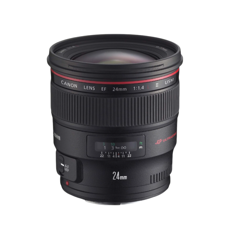 Canon/佳能 24mm f1.4L II USM 全画幅红圈定焦单反镜头自动对焦