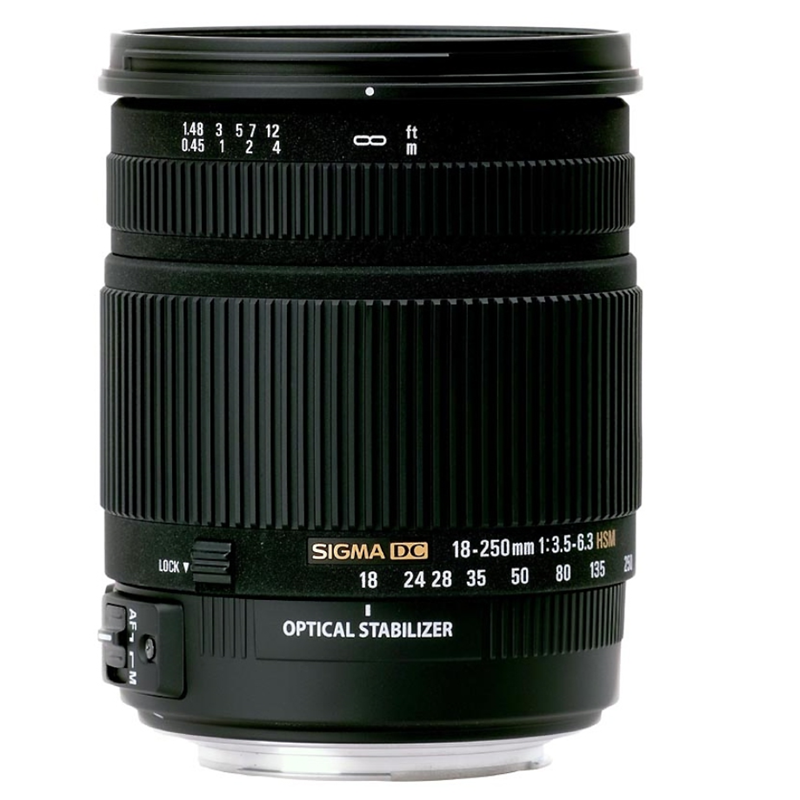 适马18-250防抖广角变焦单反镜头