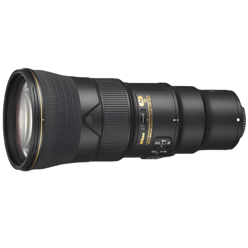 Nikon/尼康 AF-S 500mm f5.6E PF ED VR全画幅超远摄定焦单反镜头