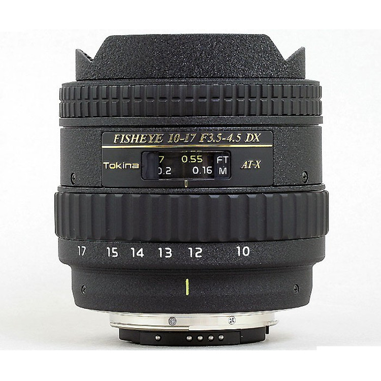 Tokina/图丽 AF 10-17mm F/3.5-4.5 超广角变焦鱼眼半画幅单反头