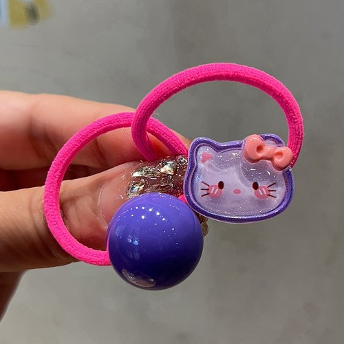 可爱卡通小兔鸭子女发绳皮筋高弹