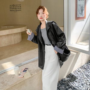 新款带包皮衣外套中长款 858 P185 K268图片