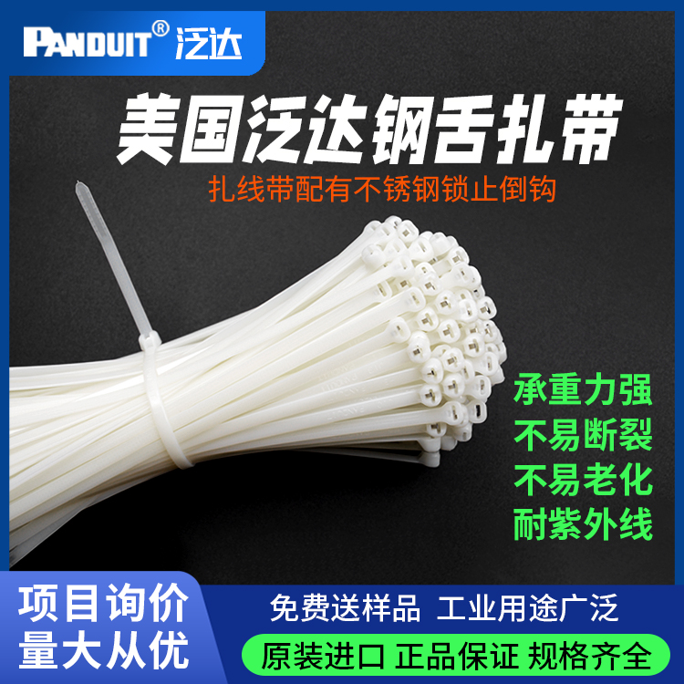 美国泛达尼龙扎带船用扎带