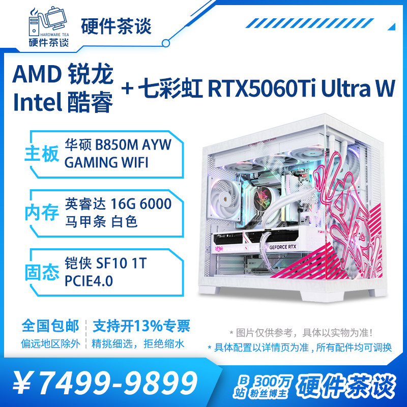 硬件茶谈 七彩虹5060ti ultra i514600K 75