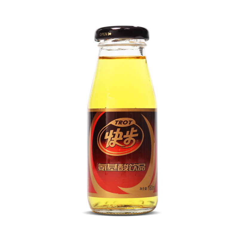 快步氨基酸能量饮料180ml*8运动功能性牛磺酸饮料熬夜加班泡沫装