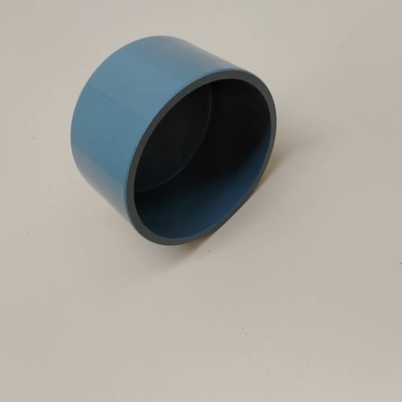 灰色塑料UPVC给水管件/63mm管帽/管堵头 管塞 闷盖
